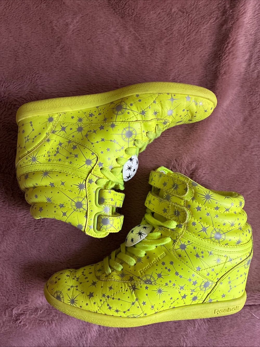 Melody Ehsani x Reebok Freestyle Hi Wedge M47470 Constellation Womens 7 Rare